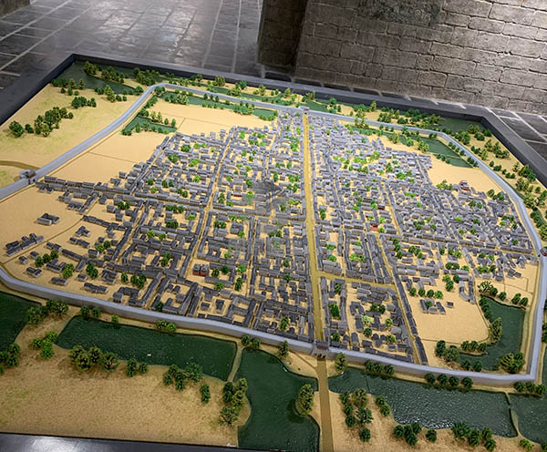 方城县建筑模型